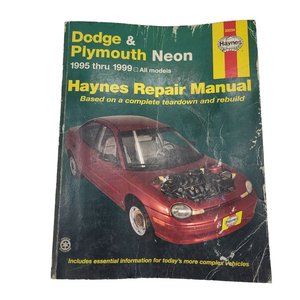 Dodge & Plymouth NEON 1995-1999 All Models HAYNES Manual